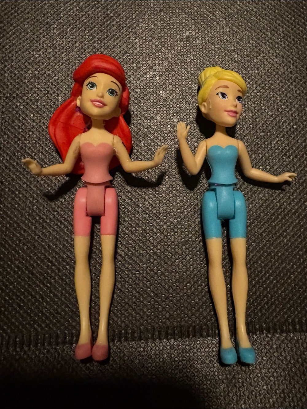 Vintage Polly Pocket Disney Figures